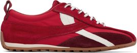 Alohas Alohas Red Tb.304 Nylon Leather Sneakers