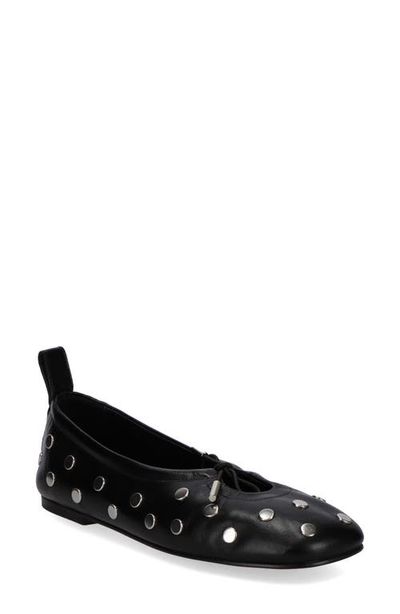 ALOHAS ALOHAS Rosalind Studded Leather Flat