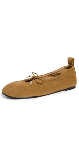 ALOHAS ALOHAS Rosalind Suede Ballet Flats Suede Tan
