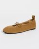ALOHAS ALOHAS Rosalind Suede Ballet Flats Suede Tan - 2