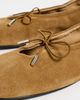 ALOHAS ALOHAS Rosalind Suede Ballet Flats Suede Tan - 6