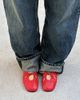 ALOHAS ALOHAS Rosalind Vegan Leather Ballet Flats in Red, Women's at Urban Outfitters - 3