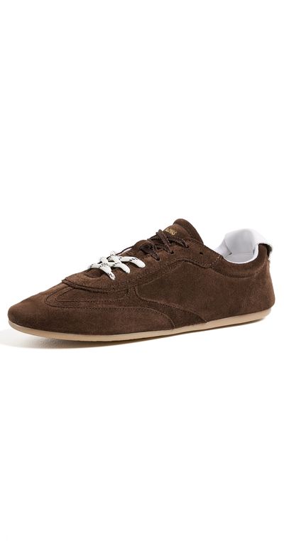 ALOHAS ALOHAS Tb.24 Suede Leather Sneakers Suede Chocolate Brown