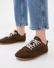 ALOHAS ALOHAS Tb.24 Suede Leather Sneakers Suede Chocolate Brown - 3