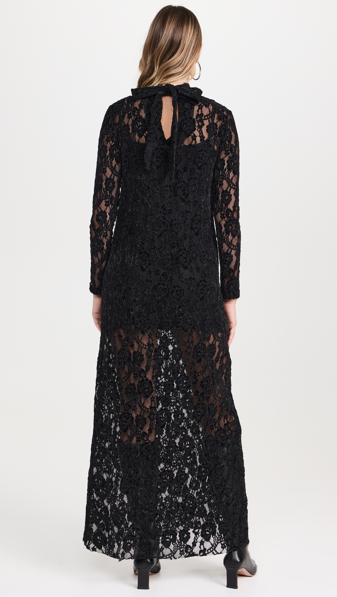 Alohas - Tiban Lace Dress Black S