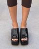 ALOHAS ALOHAS Vale Patent Leather Sandals in Brown, Women's at Urban Outfitters - 2