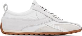 Alohas Alohas White Tb.304 Nylon Leather Sneakers