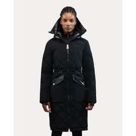 Alpenhaus Alpenhaus Arly Elongated Hybrid Lightweight Puffer Coat
