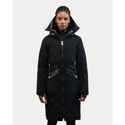 Alpenhaus Alpenhaus Arly Elongated Hybrid Lightweight Puffer Coat