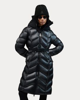Alpenhaus Alpenhaus Bellevaux Womens Puffer Coat with Adjustable Belt