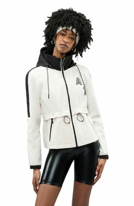 Alpenhaus Alpenhaus Women's Enneth Hooded Windbreaker with Adjustable waist