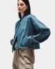 Alpha Industries Alpha Industries Denim Relaxed Flight Jacket in Denim Blue, Women's at Urban Outfitters - 3