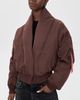 Alpha Industries Alpha Industries Ivy Oversized Fit Flight Jacket Cocoa - 2