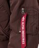 Alpha Industries Alpha Industries Ivy Oversized Fit Flight Jacket Cocoa - 6