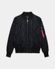 Alpha Industries Alpha Industries L-2B Relaxed Quilted Flight Jacket in Black, Men's at Urban Outfitters - 3