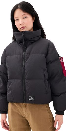 Alpha Industries Alpha Industries Sierra Short Relaxed Fit Puffer Black