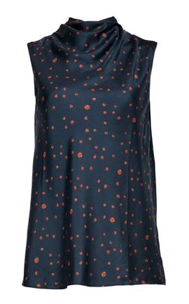 Altuzarra Altuzarra Arlington Silk CowlNeck Top