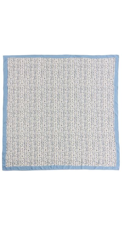 Altuzarra Altuzarra Bluebell Silk Scarf Vapor Bluebell One