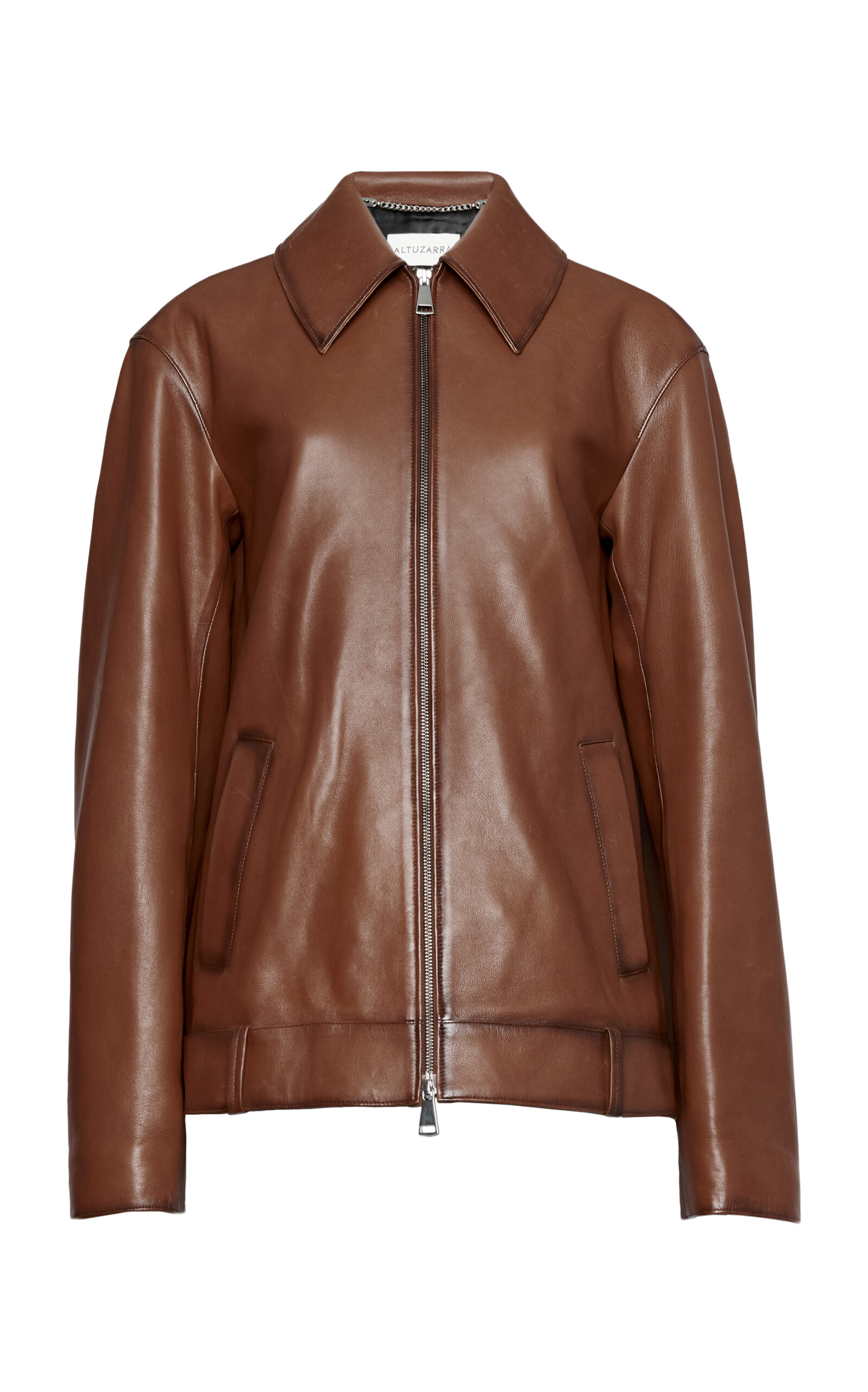 Altuzarra Altuzarra Bobbie Leather Coat