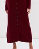 Altuzarra Altuzarra Callahan Cashmere Skirt Grenache - 2