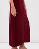 Altuzarra Altuzarra Callahan Cashmere Skirt Grenache - 4