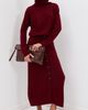 Altuzarra Altuzarra Callahan Cashmere Skirt Grenache - 5