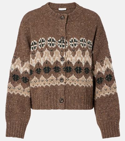 Altuzarra Altuzarra Cammie Fair Isle wool-blend cardigan