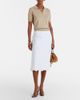 Altuzarra Altuzarra Clay cropped cotton and silk polo sweater - 5