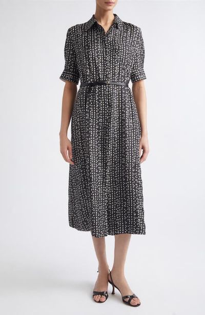 Altuzarra Altuzarra Eleanor Wool Stretch Twill Midi Shirtdress