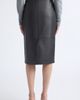 Altuzarra Altuzarra Hank Leather Midi Skirt - 3