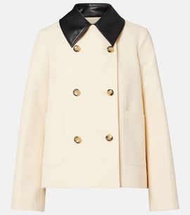 Altuzarra Altuzarra Harburg double breasted cotton jacket