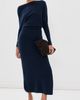 Altuzarra Altuzarra Kasos Cashmere Dress Navy - 2