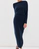 Altuzarra Altuzarra Kasos Cashmere Dress Navy - 5