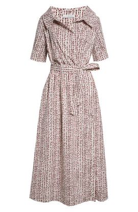 Altuzarra Altuzarra Lydia Stretch Cotton Poplin Midi Shirtdress