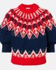 Altuzarra Altuzarra Marty Fair Isle cotton sweater - 1
