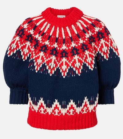 Altuzarra Altuzarra Marty Fair Isle cotton sweater