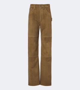 Altuzarra Altuzarra Mills suede straight pants