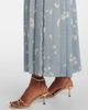 Altuzarra Altuzarra Monti floral pleated midi skirt - 5