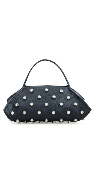 Altuzarra Altuzarra Origami Baguette Bag Berry Blue/Crystal One