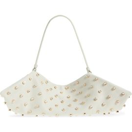 Altuzarra Altuzarra Origami Crystal Studded East/West Leather Bag