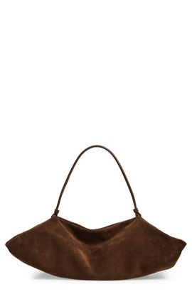 Altuzarra Altuzarra Origami Studded East/West Suede Bag