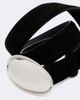 Altuzarra Altuzarra Oval Plaque suede belt - 3