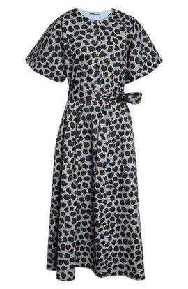 Altuzarra Altuzarra Paulina Belted Stretch Cotton Shirtdress