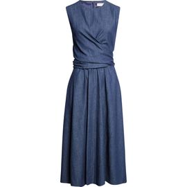 Altuzarra Altuzarra Penny Draped Denim Dress