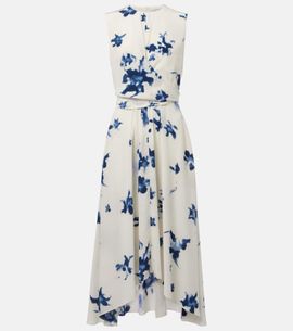 Altuzarra Altuzarra Penny floral silk wrap dress