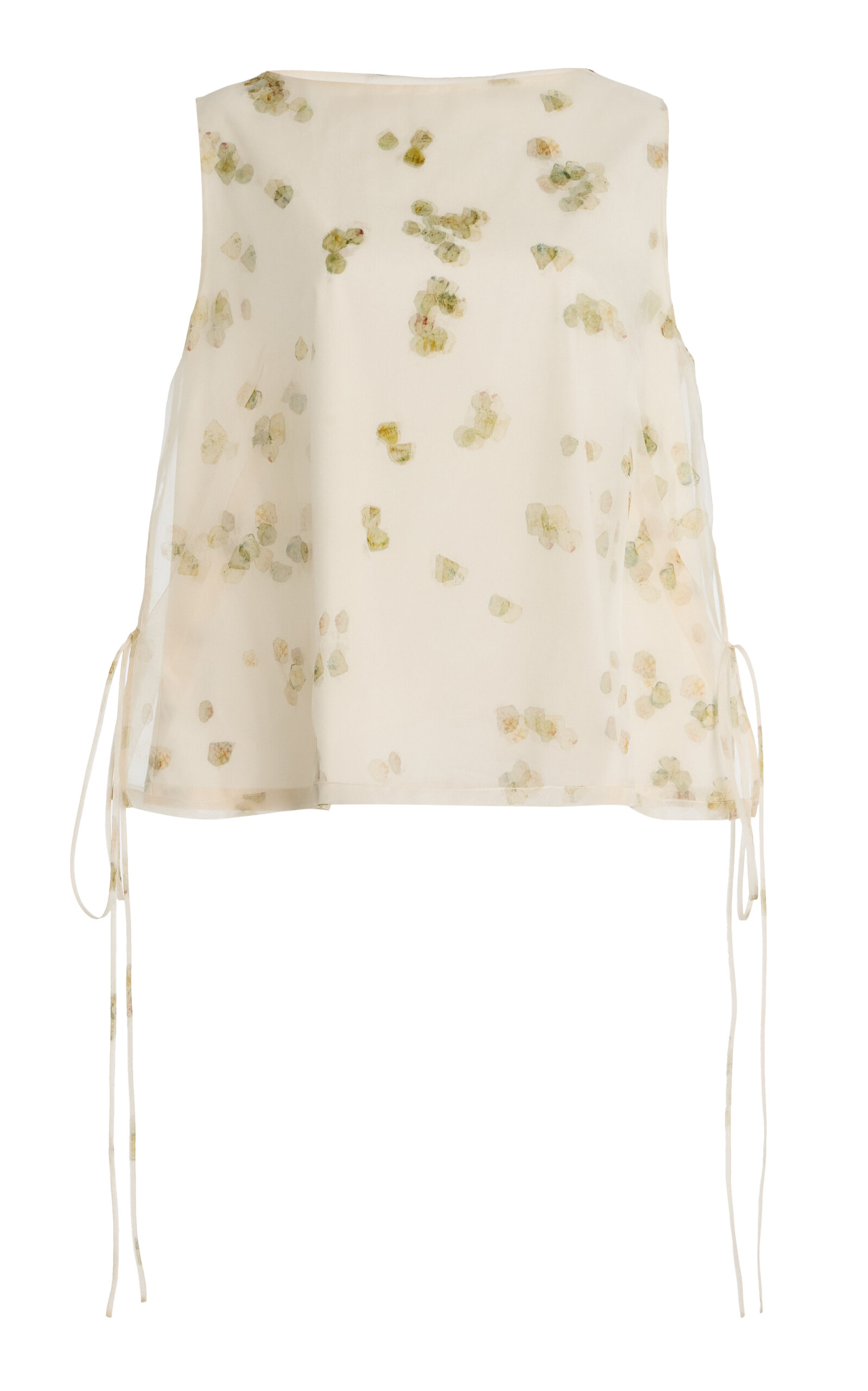 Altuzarra Altuzarra Siggi TieDetailed StretchCotton Top Ivory FR 34