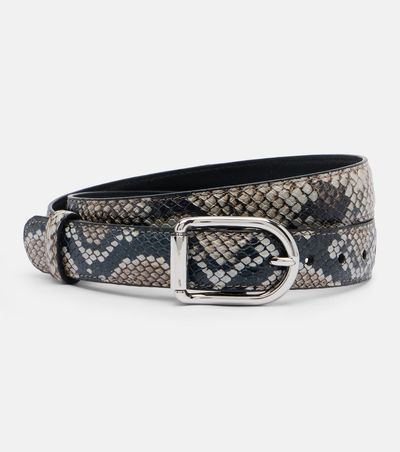 Altuzarra Altuzarra Snake-effect leather belt