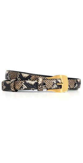 Altuzarra Altuzarra Square Buckle Belt Python Macchia