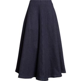 Altuzarra Altuzarra Varda Stretch Denim A-Line Skirt