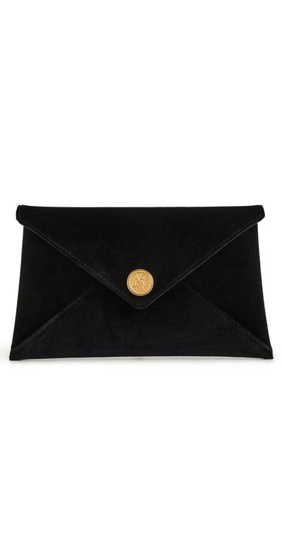 Altuzarra Altuzarra Velvet Envelope Clutch Black One